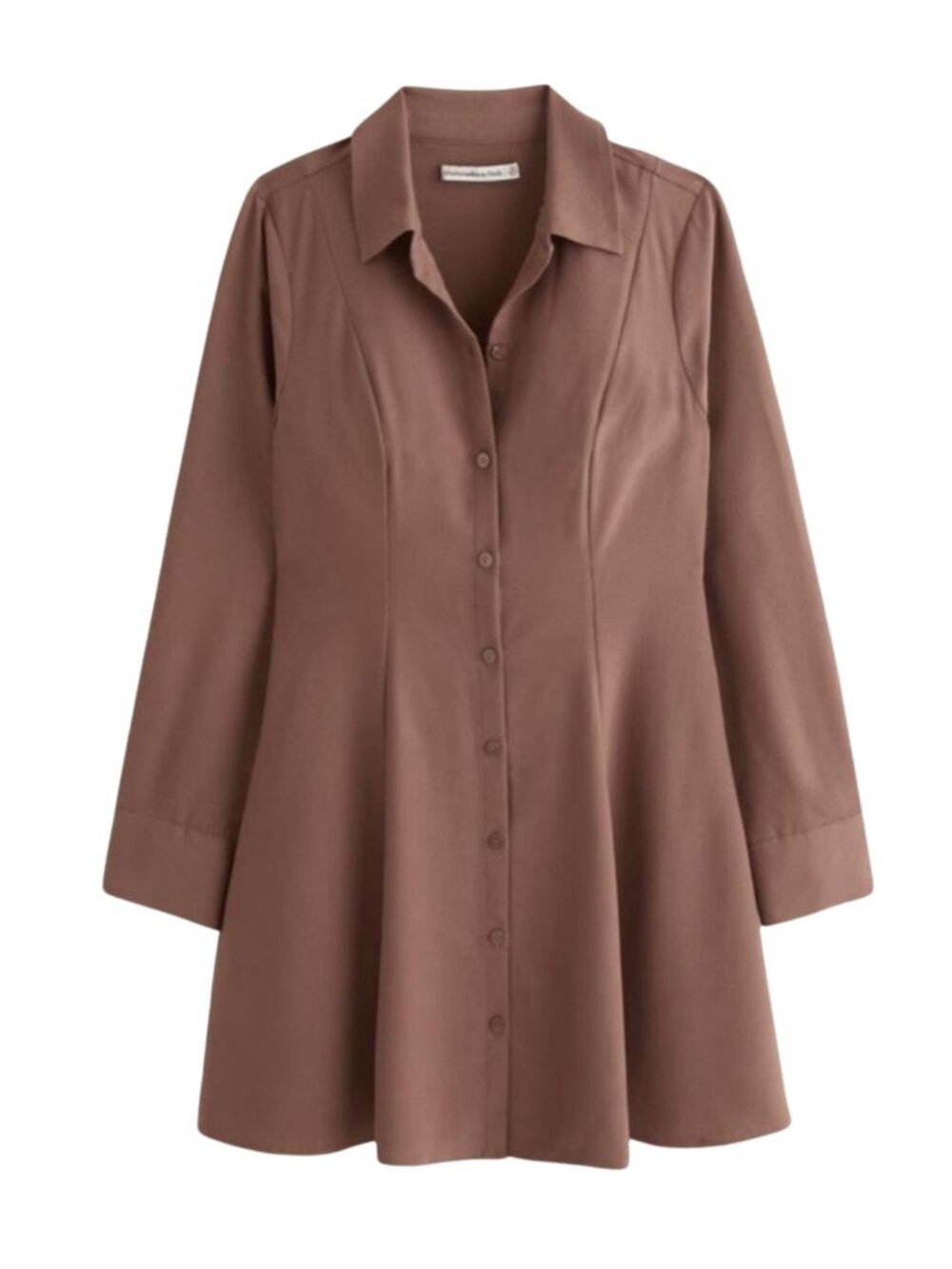 A&F Brown Fit & Flare Dress - SM